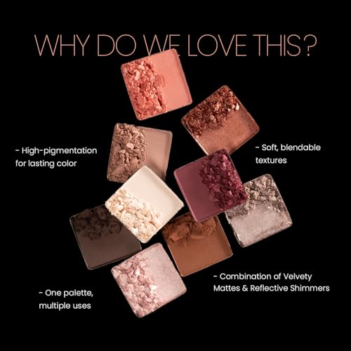 Image of STARSTRUCK BY SUNNY LEONE Nude Matte Eyeshadow Palette - Naughty BY Nature, 12.5G