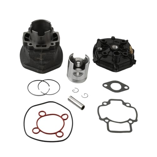 Culata de gran diámetro 47 mm para motores de dos tiempos 50cc 70cc 2T 2