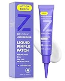 ZitSticka Liquid Pimple Patch - Invisible Pimple Patches for Face, Pimple Cream, Salicylic Acid Spot Cover For Face, Liquid Pimple Patch Large & Clear Fits to Makeup (Liquid Patch 0.3oz,10ml)