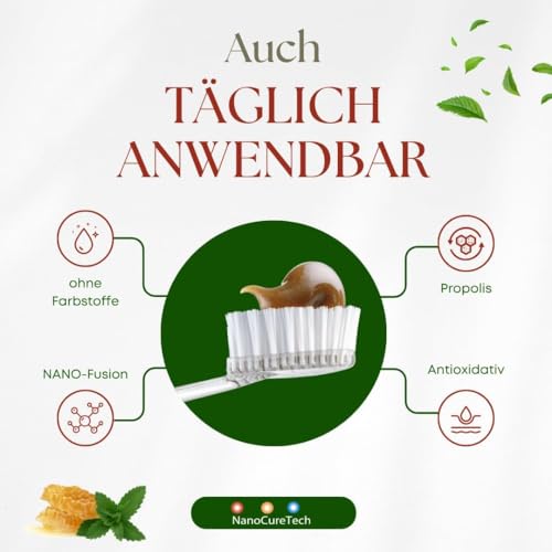 NBF Gingival Gel 30g – Premium-Zahnfleischpflege aus Südkorea – mit Propolis & Nanovitamin-Technologie – vegan, alkoholfrei – ideal bei Zahnspange, Implantat & Co.