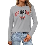 【】Profitez de la sensation lisse et douce de ce sweat-shirt à motif feuille d'érable fabriqué en polyester doux et respirant pour un port confortable toute la journée