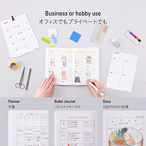 Nitoms S4122 STALOGY Notebook, B6, Squared, 365 Days Notebook, Yellow by ニトムズ(Nitoms) - Image 6
