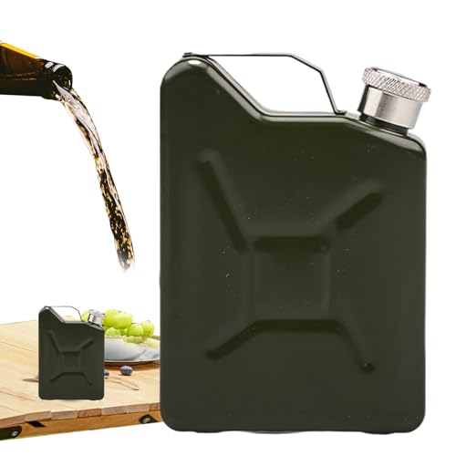 Frasco de whisky, frasco de camping, 150 ml, contenedor de whisky a prueba de fugas, barril de vino de acero inoxidable para viajes diarios, corredor de viajes al aire libre, senderismo, aventura