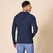 Amazon Essentials Men's Pullover Hoodie, Long-Sleeve Slub Thermal, Navy, XX-Large Tall (Previously GoodThreads)