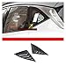 Car Rear Window Triangle Exterior ABS Car Styling Compatible For Hyundai Tucson L 2021+ Shutter Deflector Decoration Modified Accessories