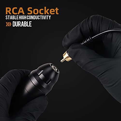 Tattoo Kit - Xnet Wireless Tattoo Machine Kit Professional Complete Rotary Tattoo Pen With Extra 1950Mah Power 80Pcs X-Ray Mixed Tattoo Cartridge Needles Bandage With Big Case For Tattoo Artists #TOP4