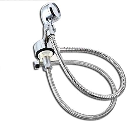 Shower Head Spray Sprayer Salon Hairdresser with 2 Ways Water Flow (Small 1 Mode with Holder)