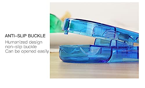 Madison Pill Cutter Crushers & Splitters Portable Plastic Pill Cutter Tablet Cutter Divider Medicine Organizer ABS High Grade (Blue) 2