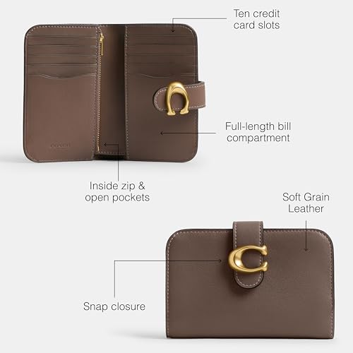 Coach Women's Tabby Accessory-Travel Wallet, B4/Dark Stone3