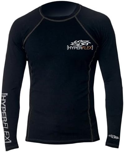 Hyperflex Wetsuits Men's Polyolefin L/S Rash Guard