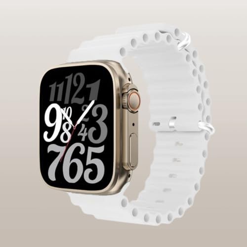 Snall-T800-Ultra-Smart-Watch-with-Beautiful-Strap-Bluetooth-Calling-Smart-Watch-199-Touch-Display-with-Fitness-Outdoor-Health-Medical-Tracker-8-Unique-UI-Interactions-WHT-300