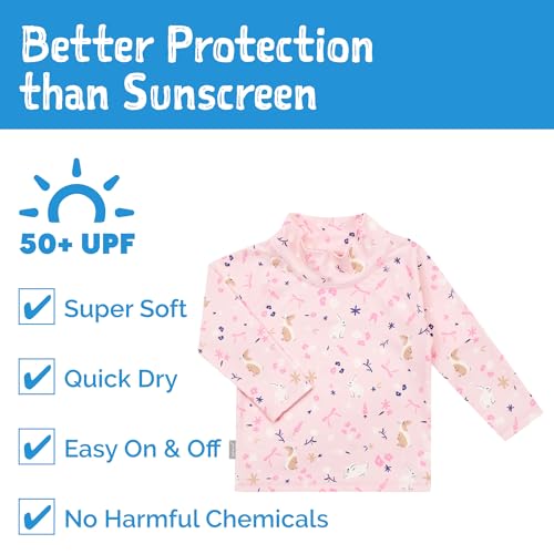 Image of JAN & JUL UV Swim Shorts and Long Sleeve UV Shirt for Toddlers