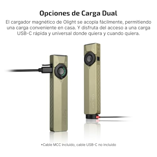 Miniatura 5 de Olight Arkpro Ultra 1.700 Lúmenes Linterna Portátil Recargable 4 En 1 Con Luz Difusa Pura, Foco, Uv Y Verde, Equipada Con Arkbeat, Perfecta Para Inspecciones, Trabajos Y Posicionamiento Verde Oliva