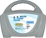 VERSATILE USE: Keep your 12V lead-acid batteries maintained with this Ring Automotive charger, suitable for vehicles up to 1.6L COMPACT: Grey and small in size, perfect for use at home or on the go for battery maintenance and charging RELIABLE: Batte...