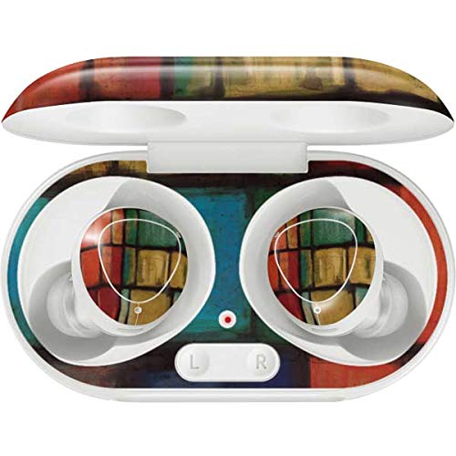 Skinit Decal Audio Skin Compatible with Galaxy Buds+ - Officially Licensed Originally Designed Stained Glass Design