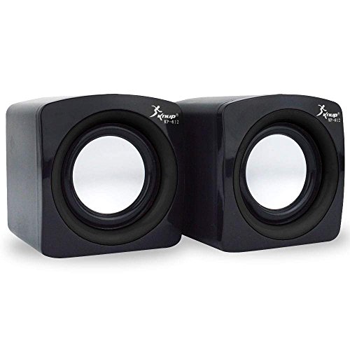 Mini Caixa Caixinha de Som Usb 3W RMS Notebook Pc Computador Knup Kp-612