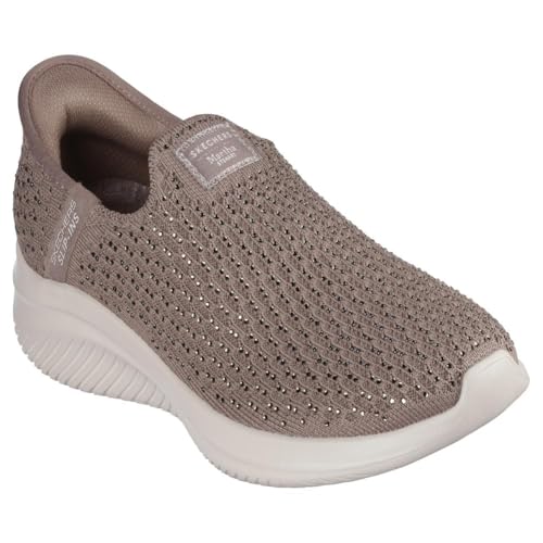 Skechers Women's Martha Stewar Ultra Flex 3.0-Dazzling Hands Free Slip-ins Sneaker