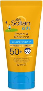 Soltan Kids Protect & Moisturise Suncare Mini Lotion SPF50+ 50ml