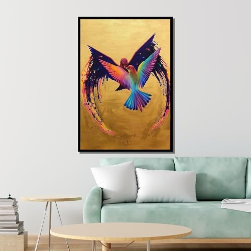 Affiches et impressions d'inséparables pour sublimer un grand mur vide
