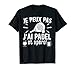 Je Peux Pas J'Ai Padel Et Apéro Joueur De Padel Padeliste T-Shirt