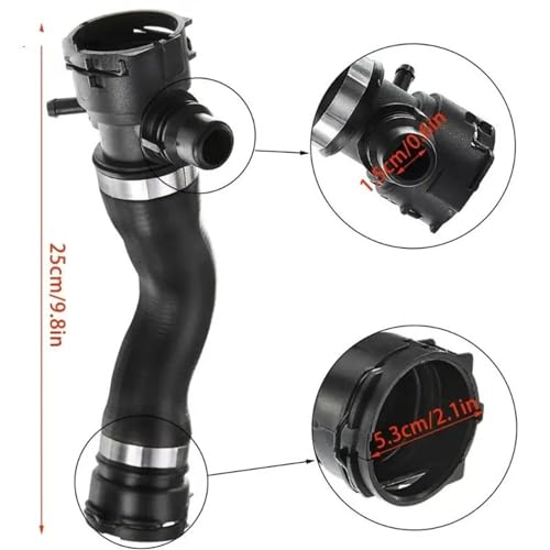 Tubo de ventilación del cárter para manguera de radiador compatible con E88 E82 E89 E91 6