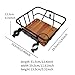 Aymzbd Front Bike Basket Bicycle Storage Basket Stylish,Bicycle Cargo Rack,Cycling Rack Basket for Riding Bicycling Biking Camping