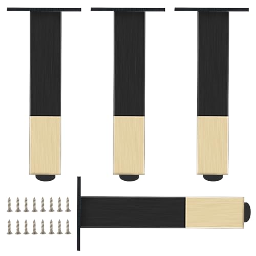 �������߉\�ȉƋ�̋r �A4�� �u���b�N �S�[���h �Ƌ���� �A���~���� | �z�Ɏ_���\�ʏ��� DIY �r �I���ł���: 6-60cm �\�t�@�[�̋r �L�b�`���t�B�[�g �p�r ���ϑ� �I�b�g�}�� �e���r�L���r�l�b�g �x�b�h�T�C�h�e�[�u�� �_�C�j���O �f�X�N