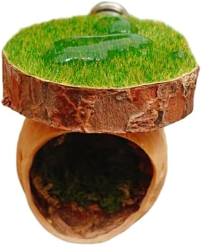 Jumping Spider Hide Magnetic Jumping Spider Enclosure with Moss Platforms 1.6x1.8 inch - 2