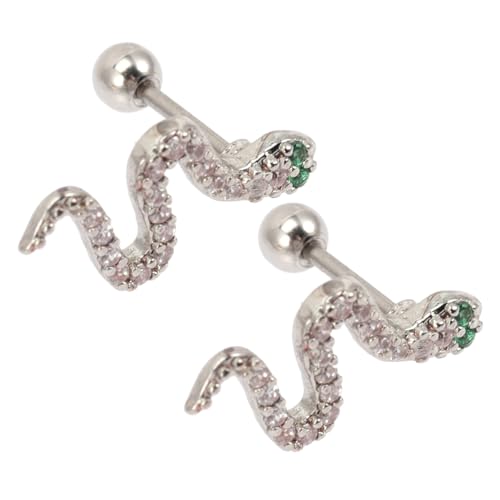 Manchette d'oreille serpent ajustable pour un style punk sans douleur - 2