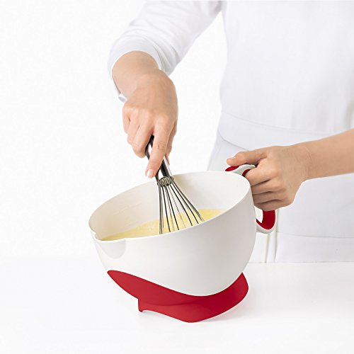Cuisipro Deluxe Batter Bowl Mezclador con Asa y Medidas Rojo miniatura 3