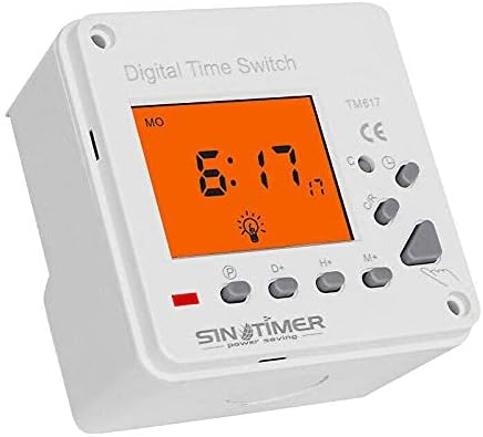 Ubersweet® Imported Sinotimer Tm617-2 230Vac Super Large LCD Display Back-Light 7 Days Weekly D U6R9_103438