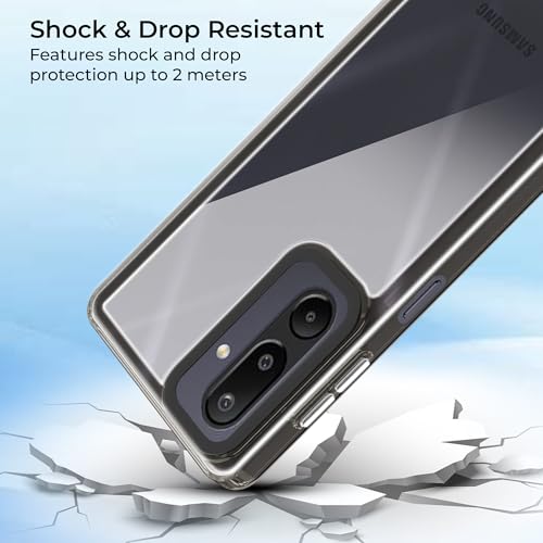 Image of A rtistque Ultra Stylish Back Cover Case for Samsung Galaxy M16 5G / F16 5G | Premium Shockproof TPU | Protective Design | Samsung M16 Back Cover - Black