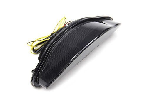 Feu stop LED clignotants pour remplacer optique arrière Warrior teinté