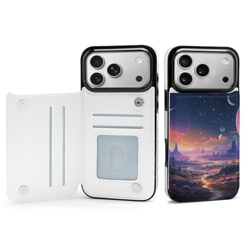 Coque antichoc iPhone 17 porte-cartes étui portefeuille fin