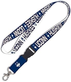 Connecticut Huskies Official NCAA 20 inch Lanyard Key Chain Keychain by Wincraft