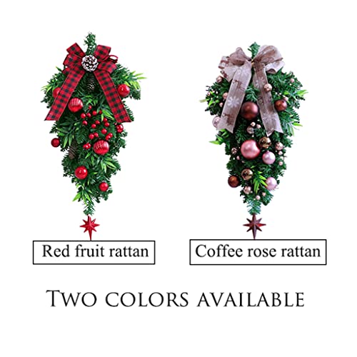 Couronne d'automne 60 cm pour remplacer vos décorations fragiles de Noël - 6