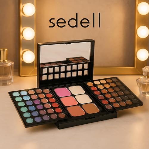Image of Sedell Paris GlowSlide Makeup Palette - 78 Shades of Stunning