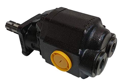 Hydraulikpumpe, Gusspumpe, 120 cm³/U, Zapfwellenstummel, 4-loch Flansch, G1 1/4", reversierbar