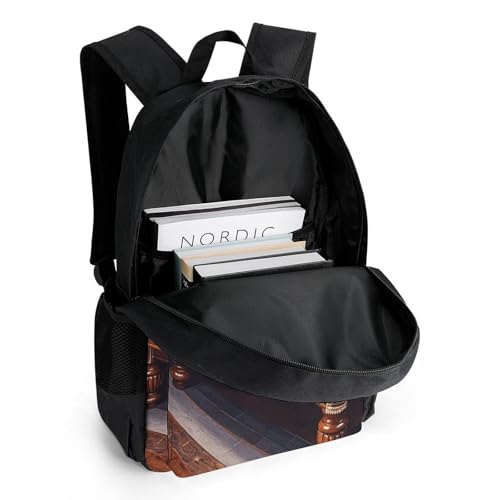 Mochila ligera deportiva casual para senderismo y viajes miniatura 5