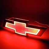 5D LED Car Emblem Trunk Tail Logo Light Badge Lamp Emblem Compatible with Chevy Auto Parts Cruze...