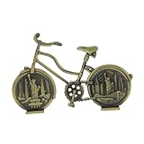 Lega robusta: realizzata in lega robusta, che garantisce durata e pregevole fattura, mini ornamenti per modelli di biciclette, piccolo di bicicletta