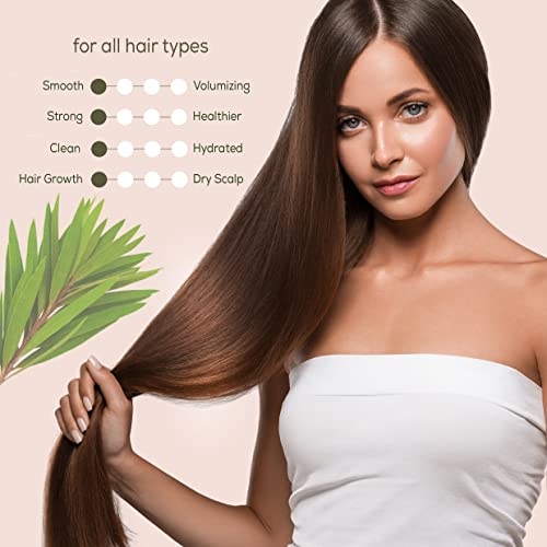 Natural Riches Tea Tree Shampoo - Special Tea Tree Oil Shampoo Fights Dandruff With Pure Tea Tree Oil For Dry Hair With Pure Lavender, Peppermint, Sulfate & Paraben Free - 16 Fl Oz #TOP2