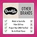 Darrell Lea Soft Australian Licorice, Mango Flavor, 7 Ounce Bag (8-Pack) | Non-GMO, No Palm Oil, Plant Based, No High Fructose Corn Syrup | Soft & Chewy Licorice Candy, Made in Australia