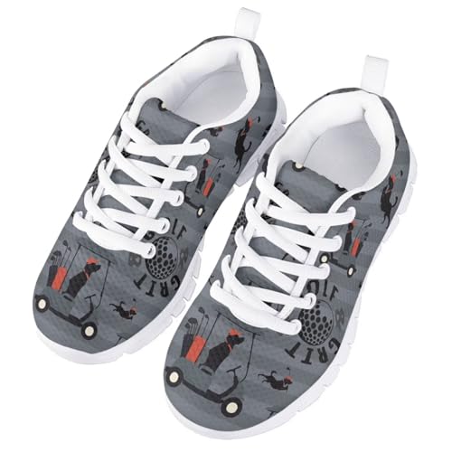 Forchrinse Boys Tennis Shoes School Lace-up Running Sneakers Lightweight Slip-on Walking Shoes for Little Kid/Big Kid2
