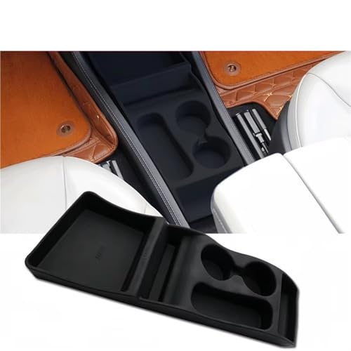 Porte gobelet pour Tesla Model S 2012-2016 boîte rangement - 2