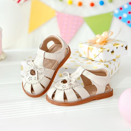 Image of Kiderence Toddler Girls Sandals Little Girls Kids Summer Shoes Toddler Sandals