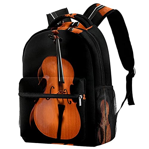 Sac à dos décontracté pour femme grande capacité pour festival de musique classique et vacances