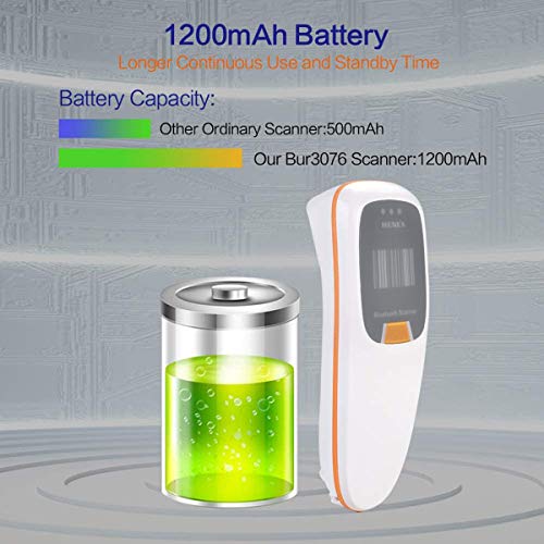 Image of 2.4G Wireless Barcode Scanner Compatible Bluetooth 3-in-1