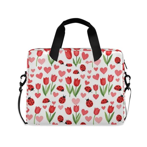 Bolso portátil para laptop de 15.6 pulgadas con correa y asa miniatura 1