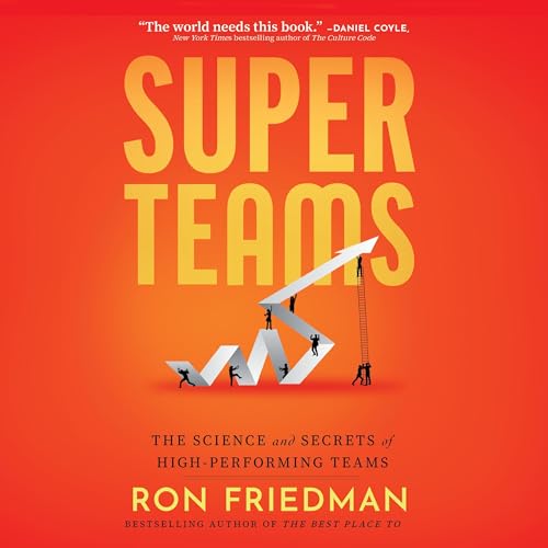 Superteams Audiolibro Por Ron Friedman arte de portada